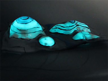 Cornell University Researchers develop programmable camouflaging material inspired by octopus skin Cornell University Researchers develop programmable camouflaging material inspired by octopus skin