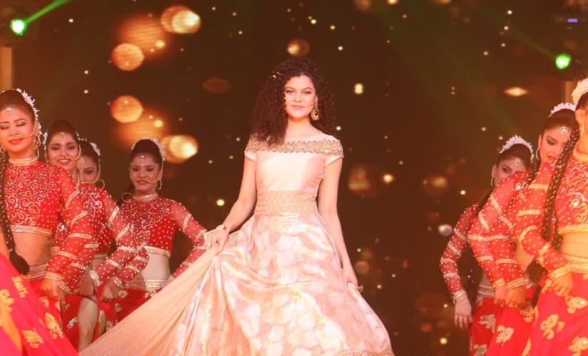 Palak Muchhal. Image from Twitter/@iAmvivekvishl96 