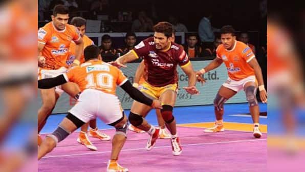 Pro Kabaddi League 2017: Puneri Paltan's dogged persistence takes them past UP Yoddha in a thriller