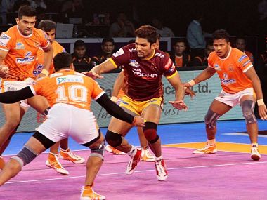 Pro Kabaddi League 2017: Puneri Paltan's dogged persistence takes them past UP Yoddha in a thriller Pro Kabaddi League 2017: Puneri Paltan's dogged persistence takes them past UP Yoddha in a thriller