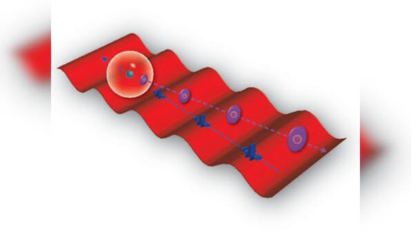 Researchers get first glimpse of electrons escaping atoms, paving the way for creating new states of matter