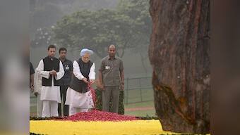 Rahul Gandhi, Manmohan Singh pay tribute to Indira Gandhi on her 33rd death anniversary