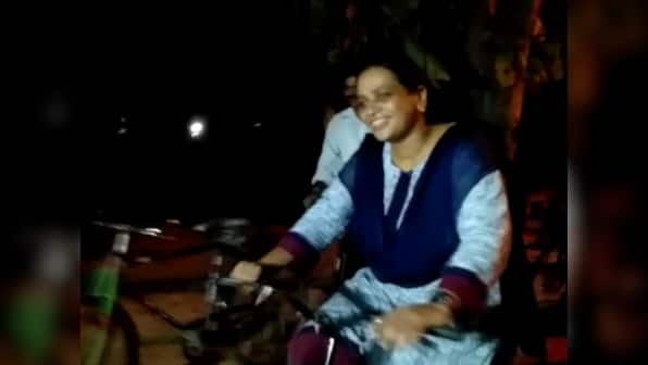 BHU chief proctor Royona Singh patrols campus on bicycle, constitutes quick response team to boost security
