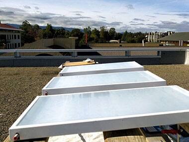 Stanford researchers develop "radiative sky cooling" solution to cool buildings to save electricity used for air conditioning