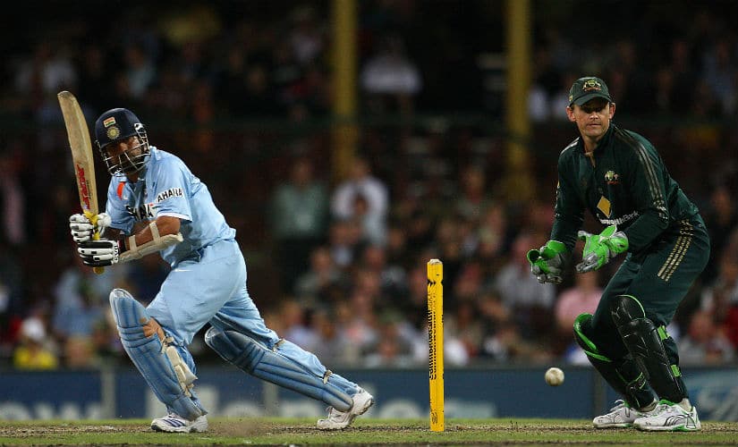 The charm of multilateral series: Sachin Tendulkar in action during his century against Australia during the 1st CB Series final in 2008. Getty Images