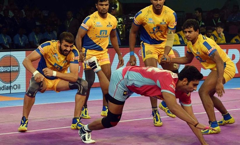 The Tamil Thalaivas had an extremely disappointing home leg losing all their six matches. Image Courtesy: PKL official website