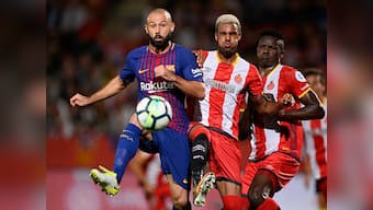 La Liga: Barcelona's Javier Mascherano to be out of action for a month with thigh injury