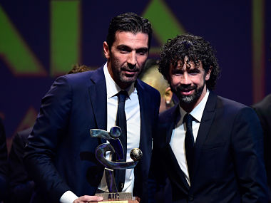 Italian legend Gianluigi Buffon wins Serie A Best Player of the Year award Italian legend Gianluigi Buffon wins Serie A Best Player of the Year award