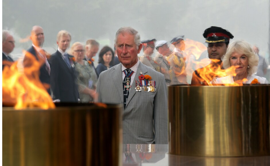 This was their ninth day of their 11-day trip that has been billed as a major Commonwealth tour, with stops in Singapore, Brunei, Malaysia and other countries. AP This was their ninth day of their 11-day trip that has been billed as a major Commonwealth tour, with stops in Singapore, Brunei, Malaysia and other countries. AP