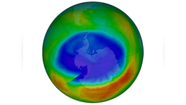 Hole in the Ozone layer over Antarctica is the smallest observed since 1988: NASA