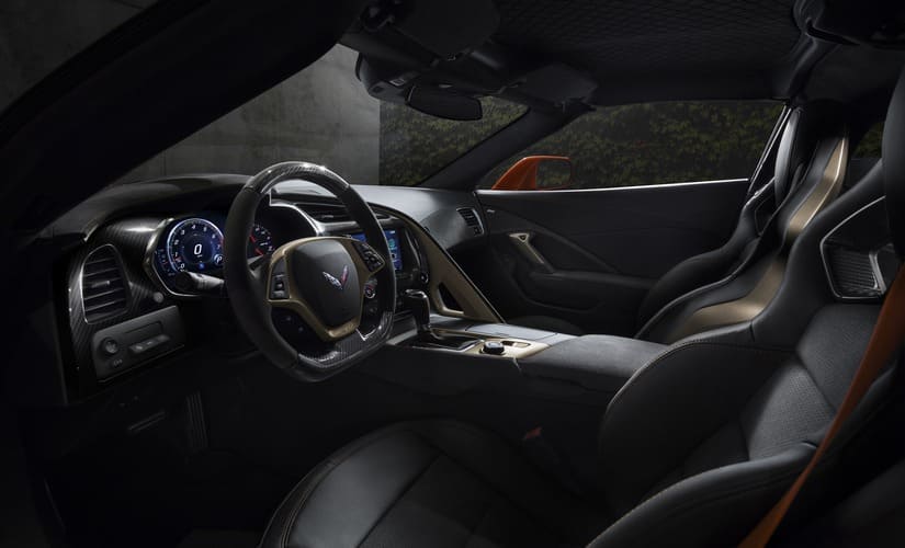 The 2019 Chevrolet Corvette ZR1 also comes equipped with Chevy’s first dual fuel direct injection system. Image: Chevrolet