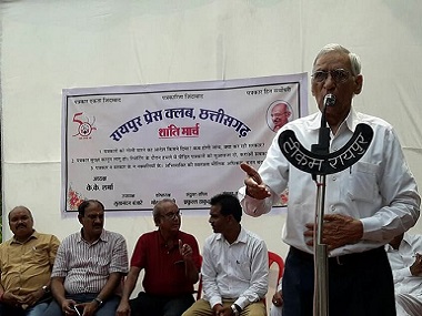 In Chhattisgarh, journalists live in constant fear of being jailed, killed as only a few get govt recognition In Chhattisgarh, journalists live in constant fear of being jailed, killed as only a few get govt recognition