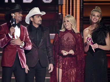 CMA Awards 2017: Taylor Swift bags Song of the Year for 'Better Man'; see complete list of winners CMA Awards 2017: Taylor Swift bags Song of the Year for 'Better Man'; see complete list of winners