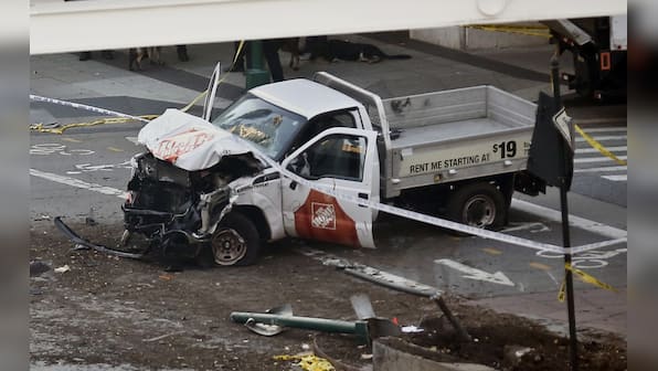8 killed by New York motorist in 'cowardly act of terror'