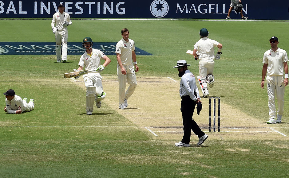 Debutant Bancroft had the honours of hitting the winning runs off Chris Woakes bowling in the first Test. AFP Debutant Bancroft had the honours of hitting the winning runs off Chris Woakes bowling in the first Test. AFP