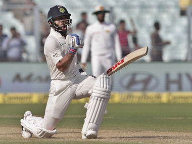 India vs Sri Lanka 2017: 'Aggressive, driven, focussed and inspired', Twitter reacts to Virat Kohli 50th ton India vs Sri Lanka 2017: 'Aggressive, driven, focussed and inspired', Twitter reacts to Virat Kohli 50th ton