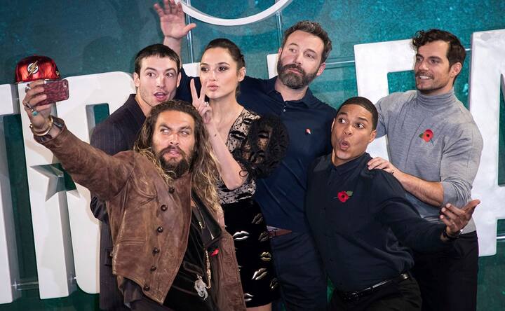 Gal Gadot, Ben Affleck, Henry Cavill arrive for Justice League photo call in London