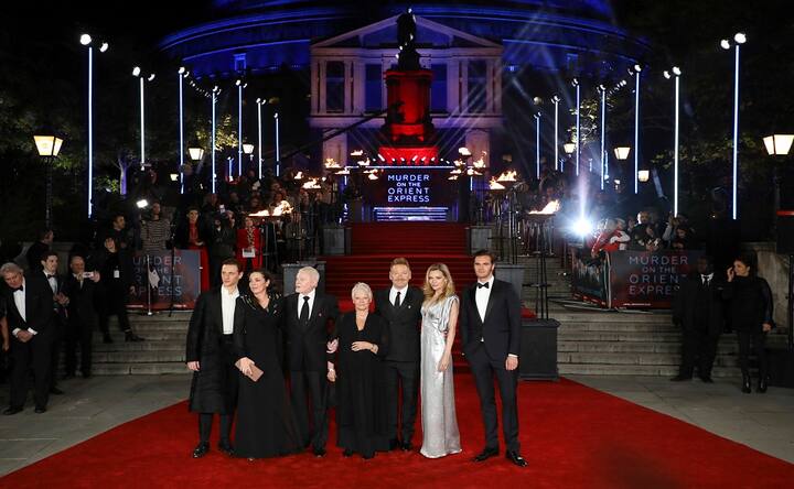 Johnny Depp, Penelope Cruz arrive at world premiere of Murder on the Orient Express