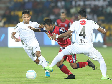 ISL 2017-18: Jamshedpur FC hold NorthEast United FC as new season's goalless stalemate continues ISL 2017-18: Jamshedpur FC hold NorthEast United FC as new season's goalless stalemate continues