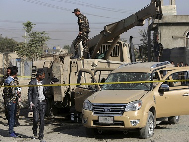 Police station in Afghanistan's Helmand province bombed; one policeman killed, five injured Police station in Afghanistan's Helmand province bombed; one policeman killed, five injured