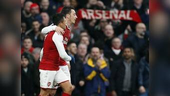 Premier League: Arsene Wenger hails Mesut Ozil's 'fight' after Arsenal thrash Huddersfield Town