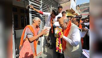 Amit Shah launches BJP's door-to-door campaign from Naranpura ahead of Gujarat Assembly Election