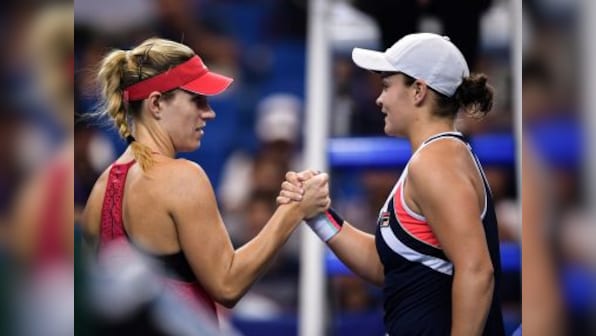 WTA Elite Trophy: Ashleigh Barty overwhelms Angelique Kerber to reach semis, Coco Vandeweghe cruises