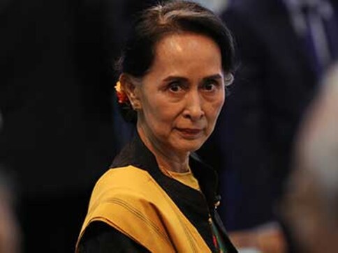 Myanmar leader Aung San Suu Kyi's villa in Yangon attacked ...