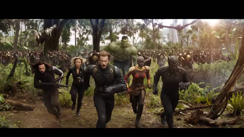 The Avengers assemble yet again in Infinity War.