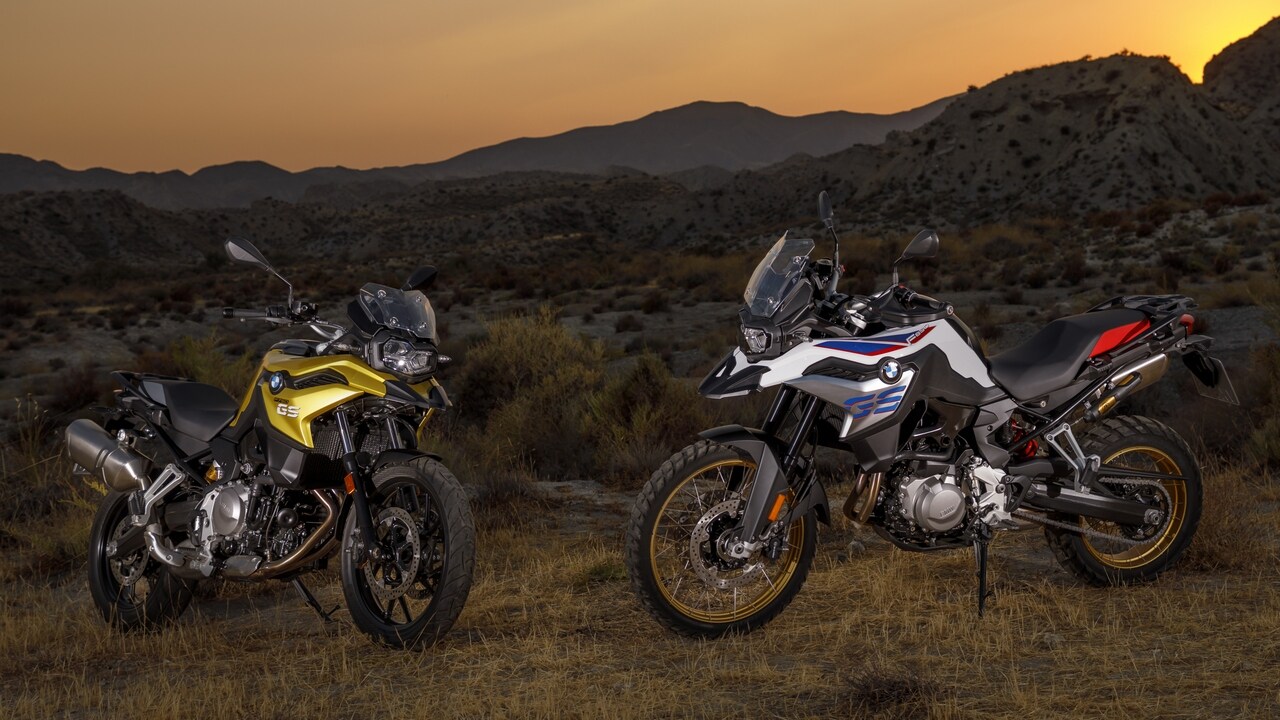 The 2018 BMW F 750 GS and the BMW F 850 GS The 2018 BMW F 750 GS and the BMW F 850 GS
