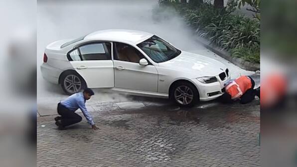 Mumbai: After BMW catches fire, owner says automaker slow to respond and is treating matter lightly