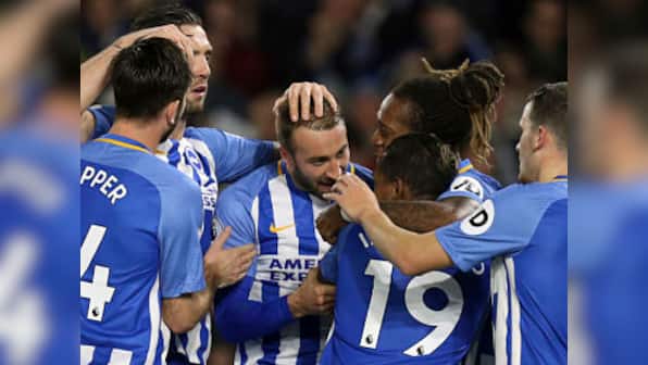 Premier League: Brighton's Jose Izquierdo scores equaliser to salvage 2-2 draw with Stoke City