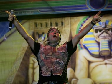 Iron Maiden frontman Bruce Dickinson writes about bullying, cancer and flying in new autobiography Iron Maiden frontman Bruce Dickinson writes about bullying, cancer and flying in new autobiography