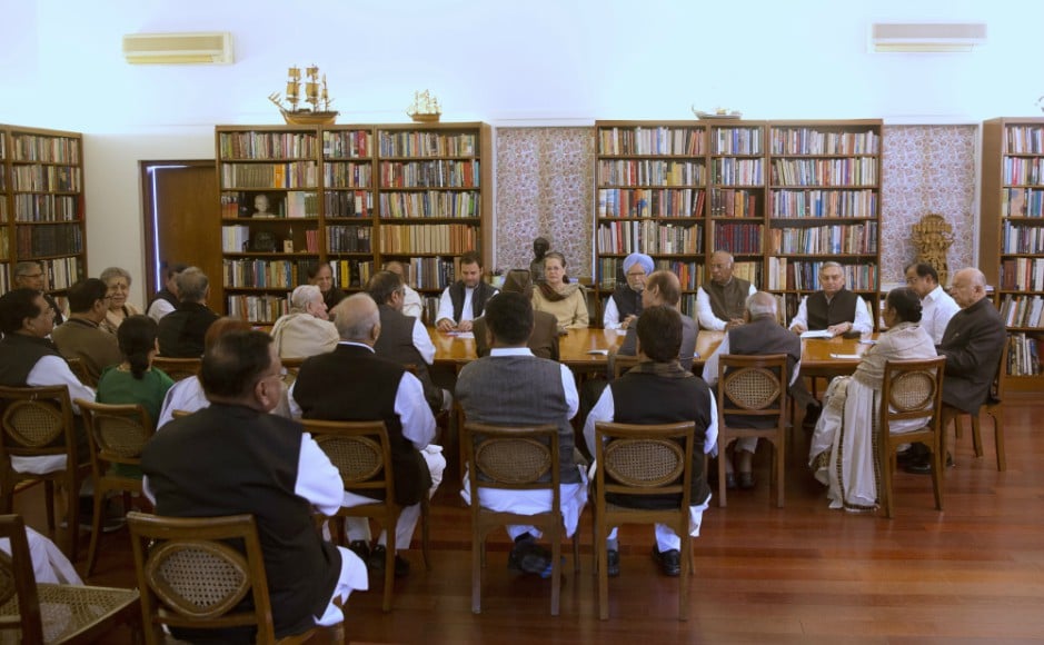 The CWC also approved the poll schedule for Congress president's election, a process which will start with issue of a notification on 1 December. AP The CWC also approved the poll schedule for Congress president's election, a process which will start with issue of a notification on 1 December. AP