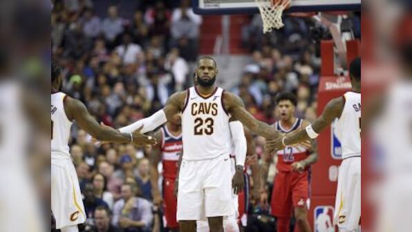 NBA: LeBron James scores 57 points as Cavaliers topple Wizards; Celtics fight back to defeat Thunder