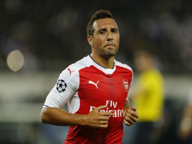 File image of Santi Cazorla. Reuters
