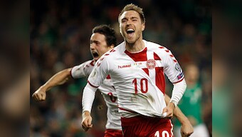 FIFA World Cup 2018 qualifiers: Christian Eriksen's hat-trick helps Denmark crush Ireland, secure finals berth