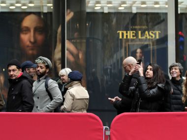 Rare 500-year-old Leonardo da Vinci painting Salvator Mundi to be auctioned in New York Rare 500-year-old Leonardo da Vinci painting Salvator Mundi to be auctioned in New York