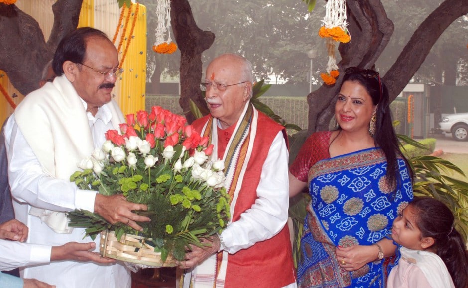 Vice President M Venkaiah Naidu wished Advani good health and long life. Image courtesy: Twitter/ @VPSecretariat Vice President M Venkaiah Naidu wished Advani good health and long life. Image courtesy: Twitter/ @VPSecretariat
