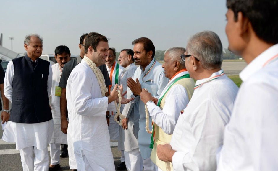 Congress vice-president Rahul Gandhi arrived in Gujarat on Saturday on a three-day visit, his fourth in a row to the poll-bound state. This time he is visiting the stronghold of the BJP, in north Gujarat. Image sourced by Darshan Desai Congress vice-president Rahul Gandhi arrived in Gujarat on Saturday on a three-day visit, his fourth in a row to the poll-bound state. This time he is visiting the stronghold of the BJP, in north Gujarat. Image sourced by Darshan Desai