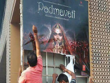 Padmavati: Large-scale protests in Gandhinagar and Surat against film's release Padmavati: Large-scale protests in Gandhinagar and Surat against film's release