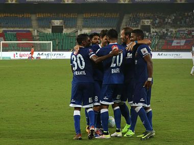 ISL 2017-18: Chennaiyin notch first victory of season with comfortable win against NorthEast United FC ISL 2017-18: Chennaiyin notch first victory of season with comfortable win against NorthEast United FC