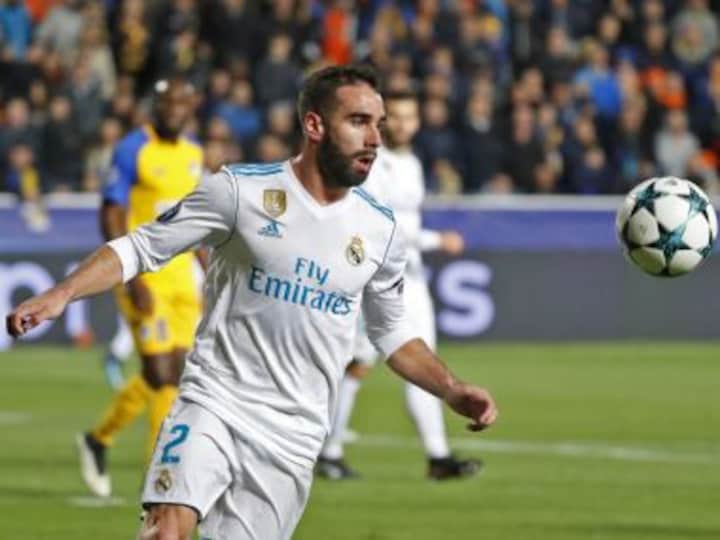 Champions League: Dani Carvajal could be banned for Real Madrid's R-16 1st leg clash for deliberate yellow card