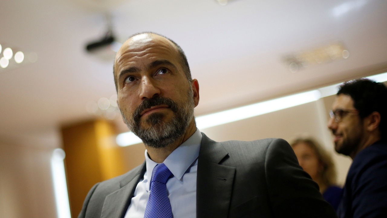 The chief executive of Uber Technologies Inc, Dara Khosrowshahi. Image: Reuters