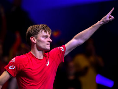 Davis Cup: David Goffin sweeps aside Lucas Pouille to give Belgium advantage in final against France Davis Cup: David Goffin sweeps aside Lucas Pouille to give Belgium advantage in final against France