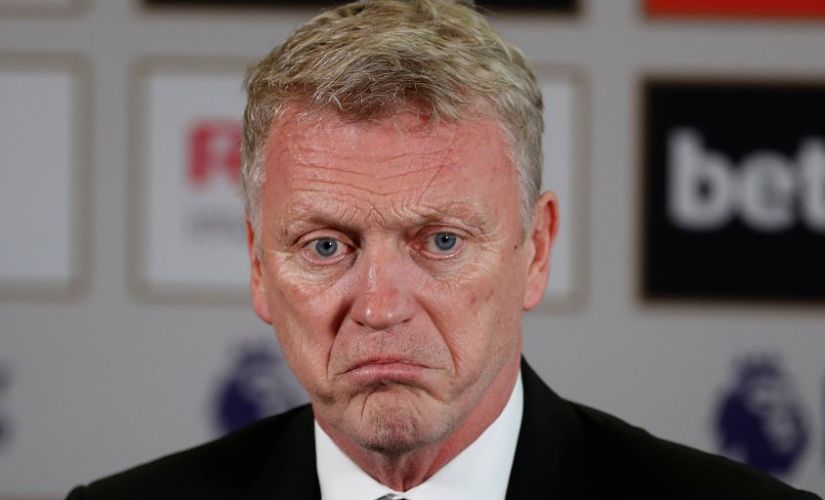 Soccer Football - West Ham United - David Moyes Press Conference - London Stadium, London, Britain - November 8, 2017 West Ham United manager David Moyes during the press conference Action Images via Reuters/John Sibley - RC1BB04A3270