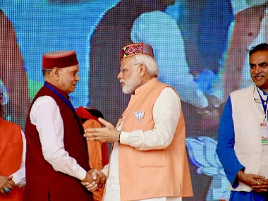 Himachal Pradesh Assembly Election 2017: Prem Kumar Dhumal is BJP's shining light in the hills Himachal Pradesh Assembly Election 2017: Prem Kumar Dhumal is BJP's shining light in the hills