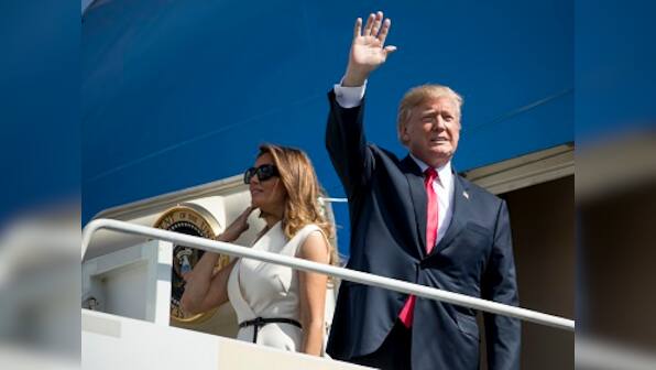 Donald Trump heads to Japan during five-nation tour, to discuss North Korea with Shinzo Abe