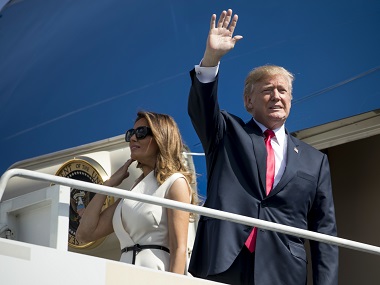Donald Trump heads to Japan during five-nation tour, to discuss North Korea with Shinzo Abe Donald Trump heads to Japan during five-nation tour, to discuss North Korea with Shinzo Abe