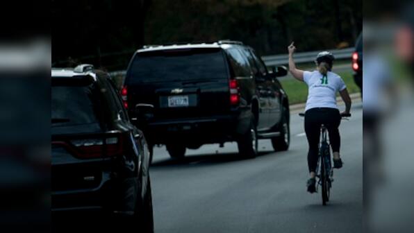 Juli Briskman, woman who gave Donald Trump the middle finger salute, loses her job